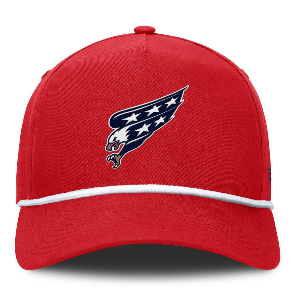 NHL Red Washington Capitals Fanatics Authentic Pro Alternate Jersey A-Frame Adjustable Hat