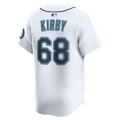 MLB George Kirby Seattle Mariners Nike Home Limited Player Jersey