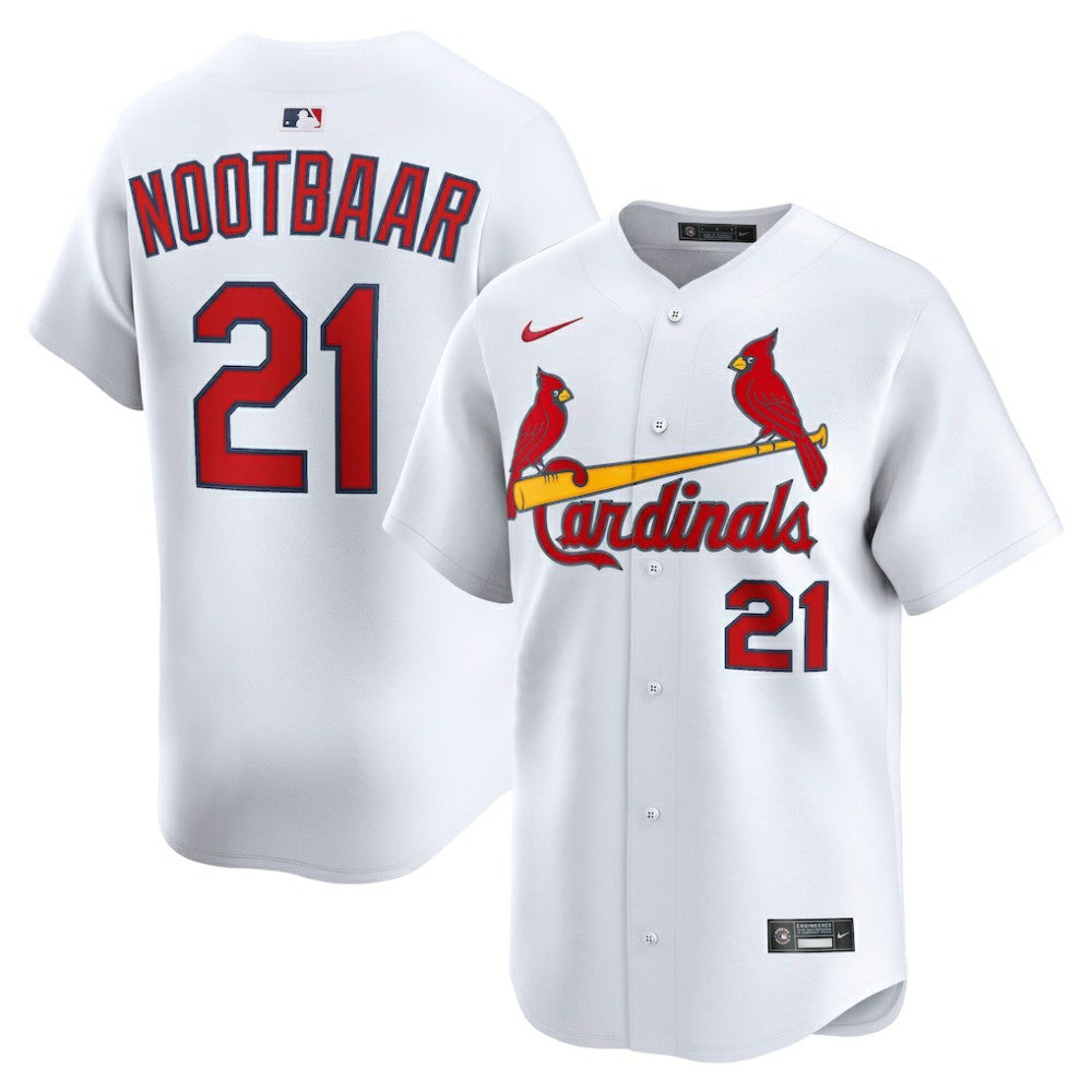 MLB Lars Nootbaar St. Louis Cardinals Nike Home Limited Player Jersey