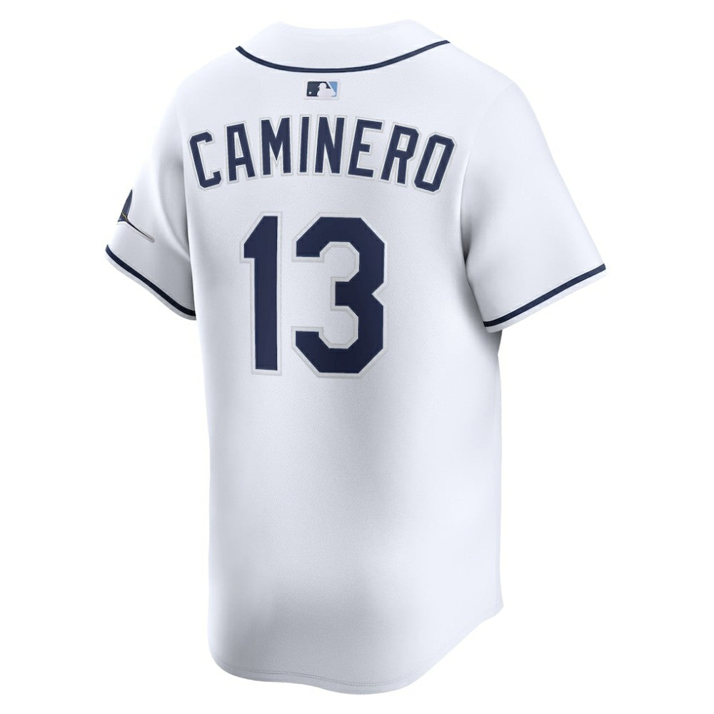 MLB Junior Caminero Tampa Bay Rays Nike Home Limited Jersey