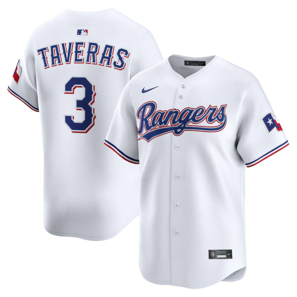 MLB Leody Taveras Texas Rangers Nike Home Limited Player Jersey