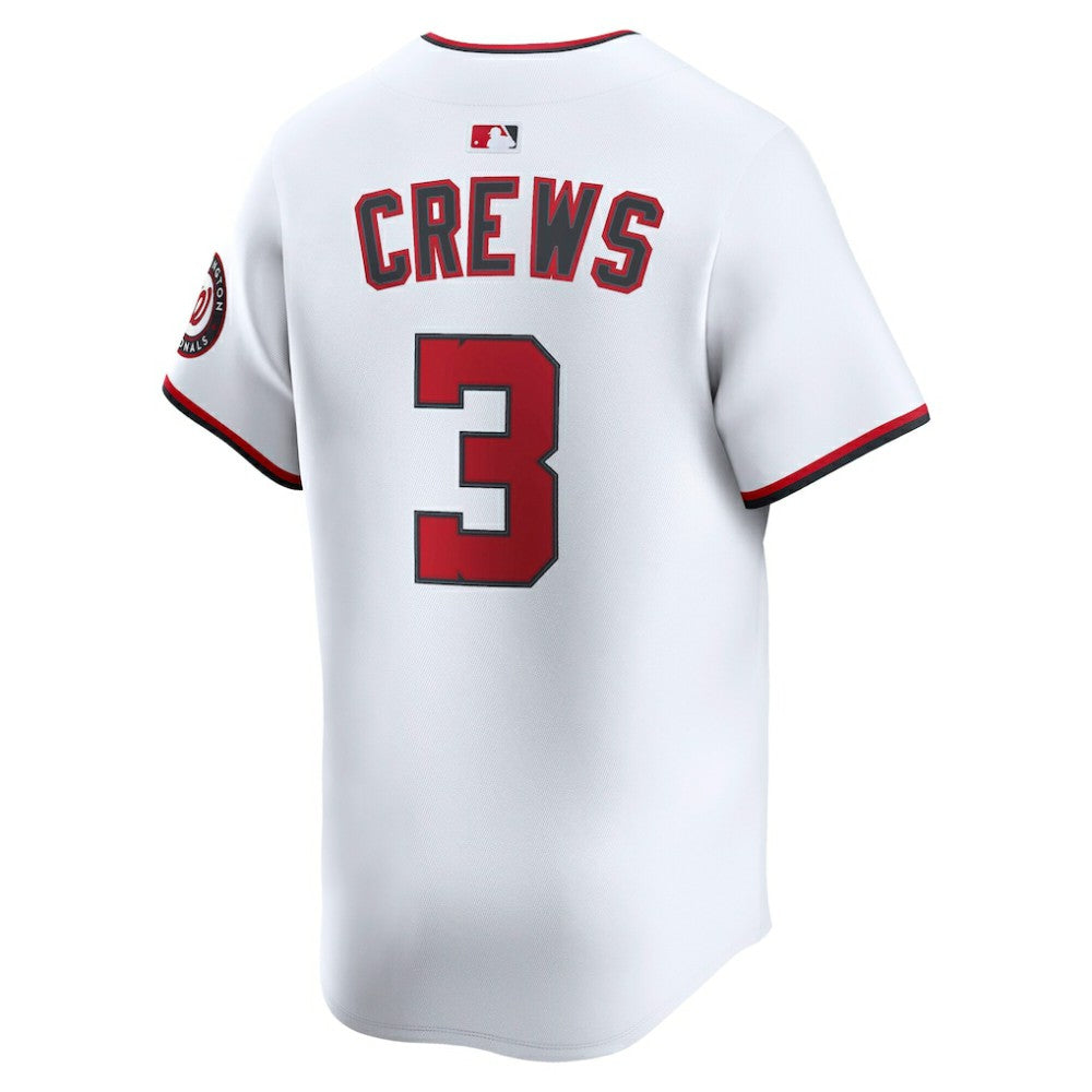MLB Dylan Crews Washington Nationals Nike Home Limited Player Jersey