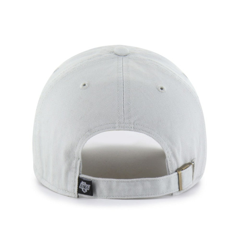 NHL Gray Los Angeles Kings '47 Core Logo Clean Up Adjustable Hat