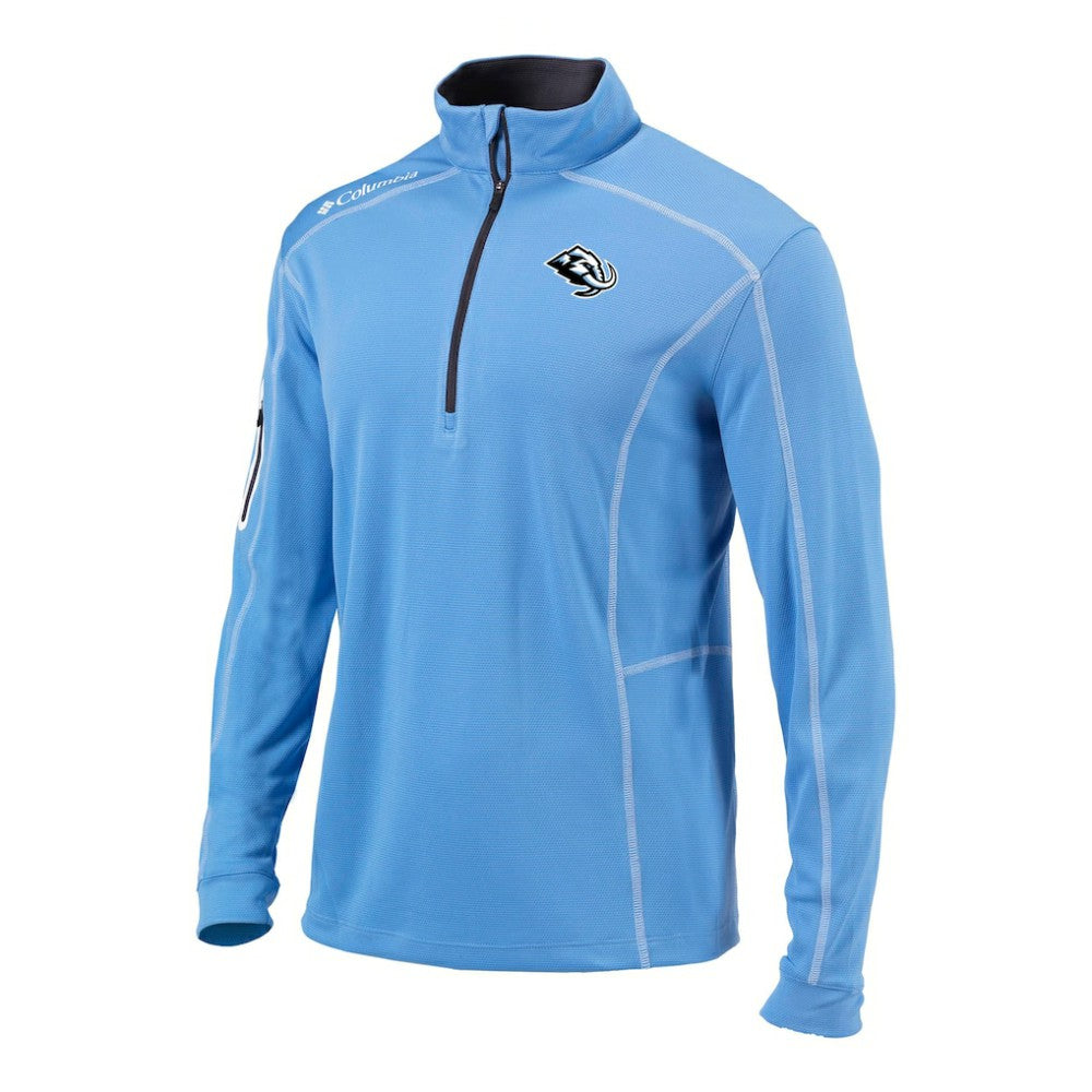 NHL Blue Utah Mammoth Columbia Omni-Wick Shotgun Pullover