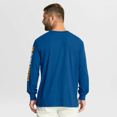 NHL Blue St. Louis Blues Fanatics Goal Crease Legacy Long Sleeve T-Shirt