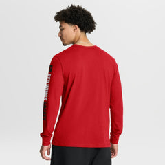 NHL Red Detroit Red Wings Fanatics Goal Crease Legacy Long Sleeve T-Shirt