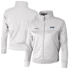 NHL White Utah Mammoth Columbia Women's River Fleece Full-Zip Jacket