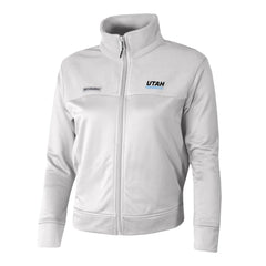 NHL White Utah Mammoth Columbia Women's River Fleece Full-Zip Jacket