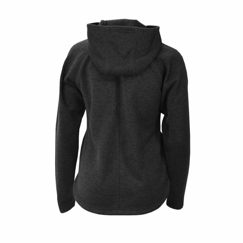 NHL Black Utah Mammoth Columbia Women's Sweater Weather Quarter-Snap Hoodie