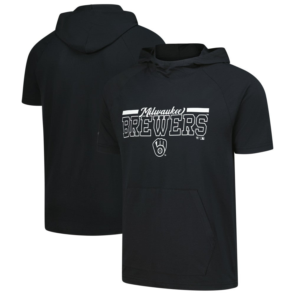 MLB Milwaukee Brewers Levelwear Phase Vanguard Hoodie T-Shirt