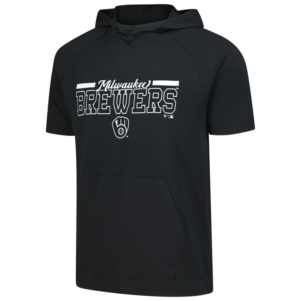 MLB Milwaukee Brewers Levelwear Phase Vanguard Hoodie T-Shirt