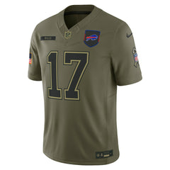 Josh Allen  2025 Salute to Service Limited Jersey - Buffalo Bills