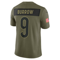 Joe Burrow  2025 Salute to Service Limited Jersey - Cincinnati Bengals