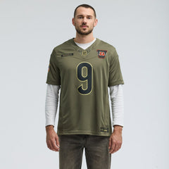 Joe Burrow  2025 Salute to Service Limited Jersey - Cincinnati Bengals