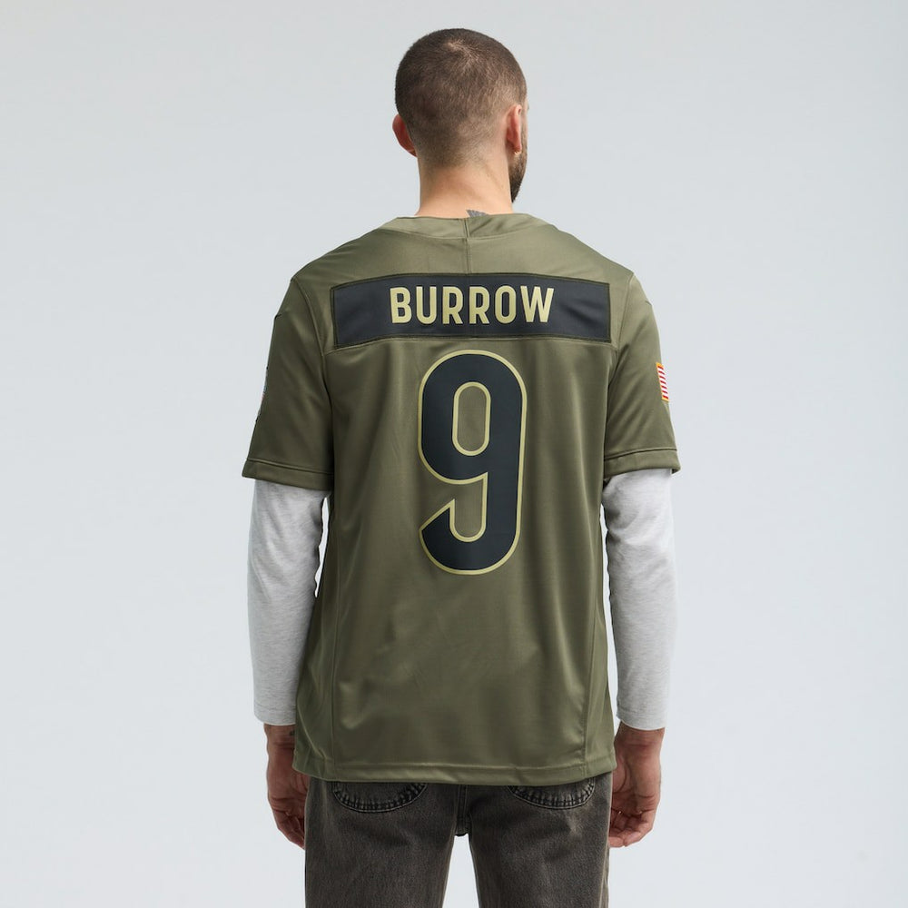 Joe Burrow  2025 Salute to Service Limited Jersey - Cincinnati Bengals