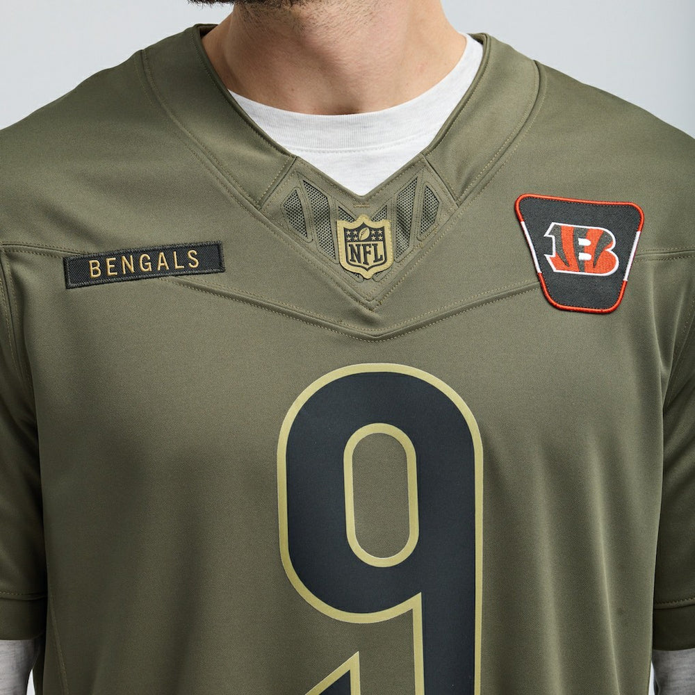 Joe Burrow  2025 Salute to Service Limited Jersey - Cincinnati Bengals