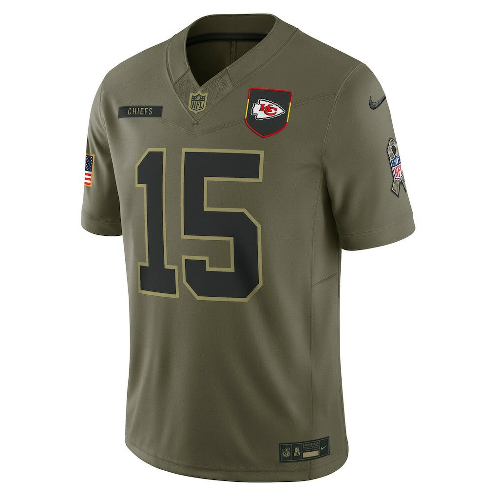 Patrick Mahomes  2025 Salute to Service Limited Jersey - Kansas City Chiefs