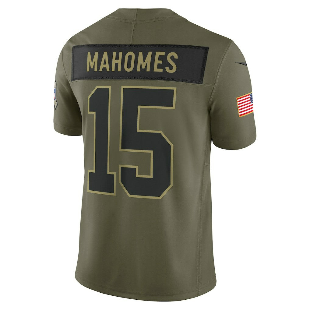 Patrick Mahomes  2025 Salute to Service Limited Jersey - Kansas City Chiefs