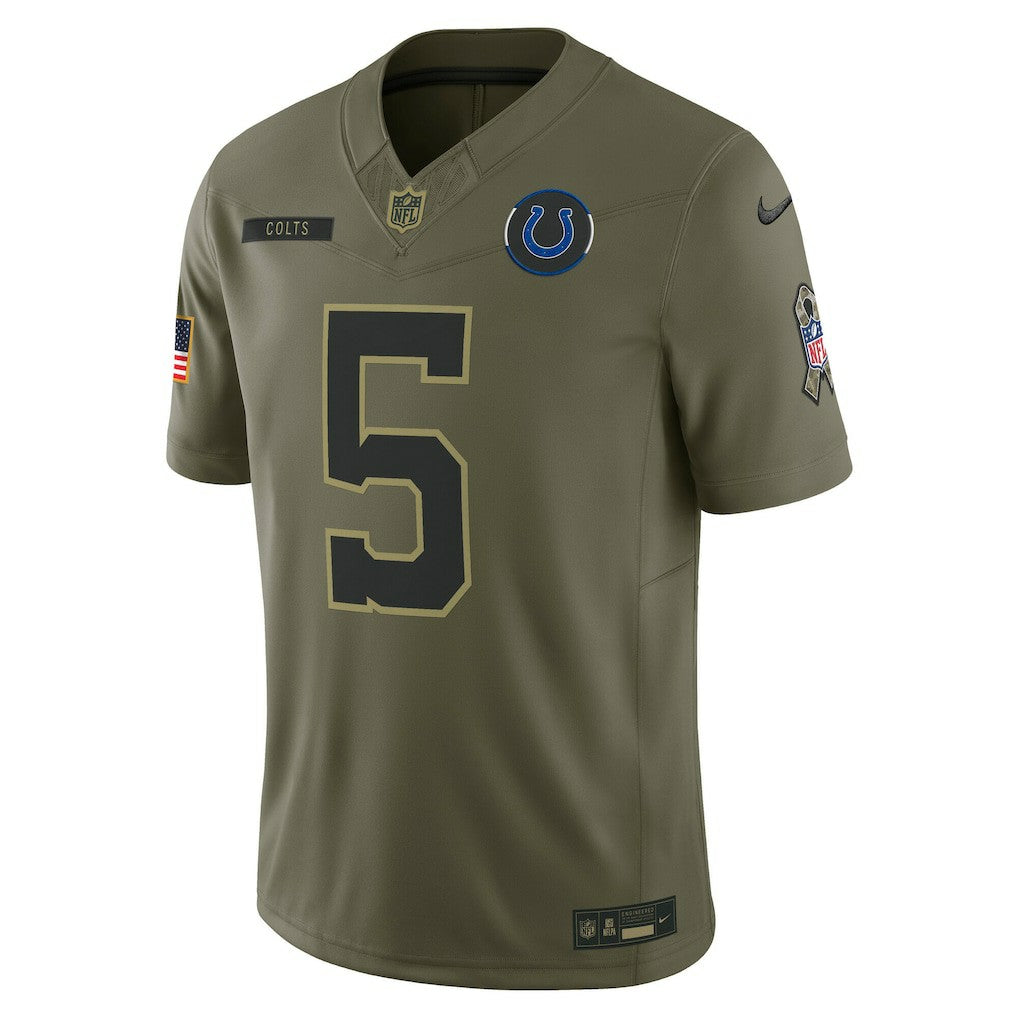 Anthony Richardson Sr.  2025 Salute to Service Limited Jersey - Indianapolis Colts