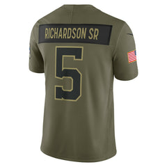 Anthony Richardson Sr.  2025 Salute to Service Limited Jersey - Indianapolis Colts