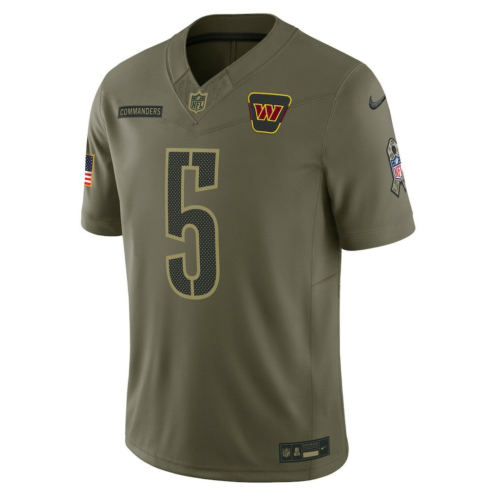 Jayden Daniels  2025 Salute to Service Limited Jersey - Washington Commanders