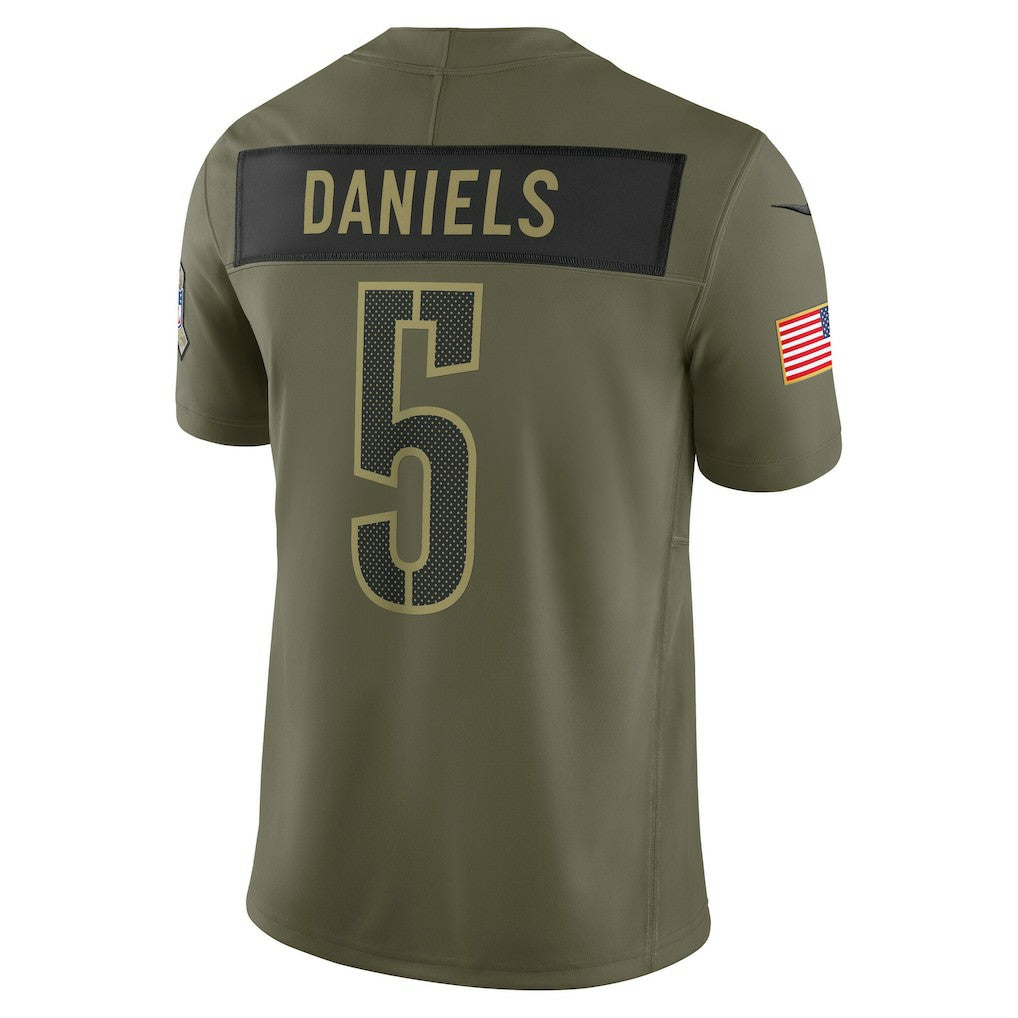 Jayden Daniels  2025 Salute to Service Limited Jersey - Washington Commanders