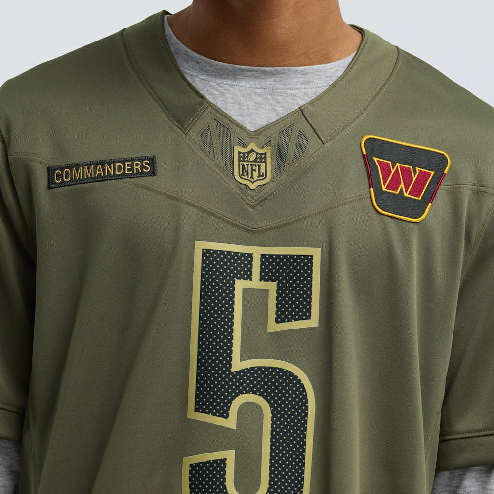 Jayden Daniels  2025 Salute to Service Limited Jersey - Washington Commanders
