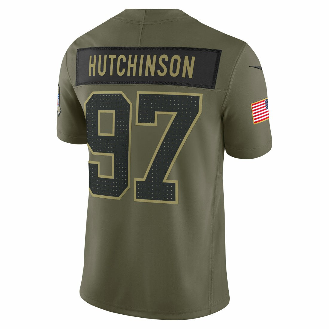 Aidan Hutchinson  2025 Salute to Service Limited Jersey - Detroit Lions