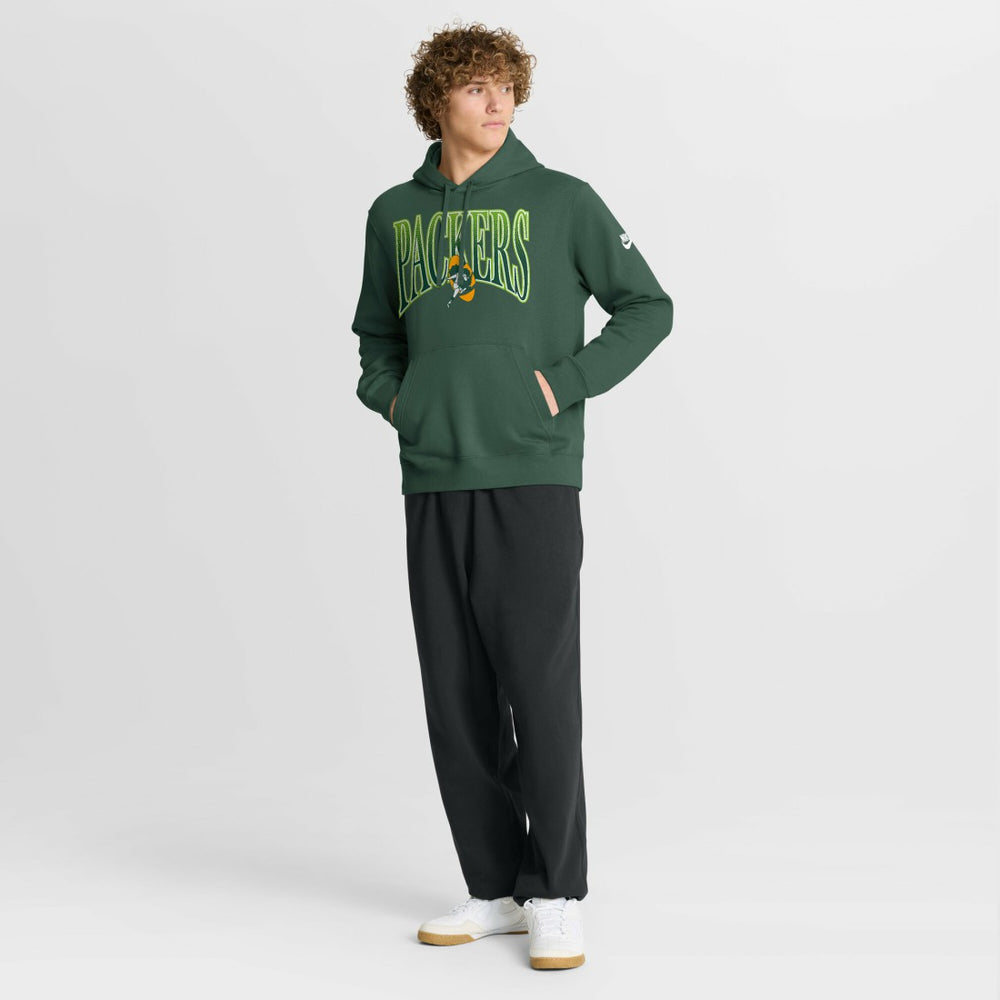 Full Blitz Club Fleece Pullover Hoodie - Green Bay Packers