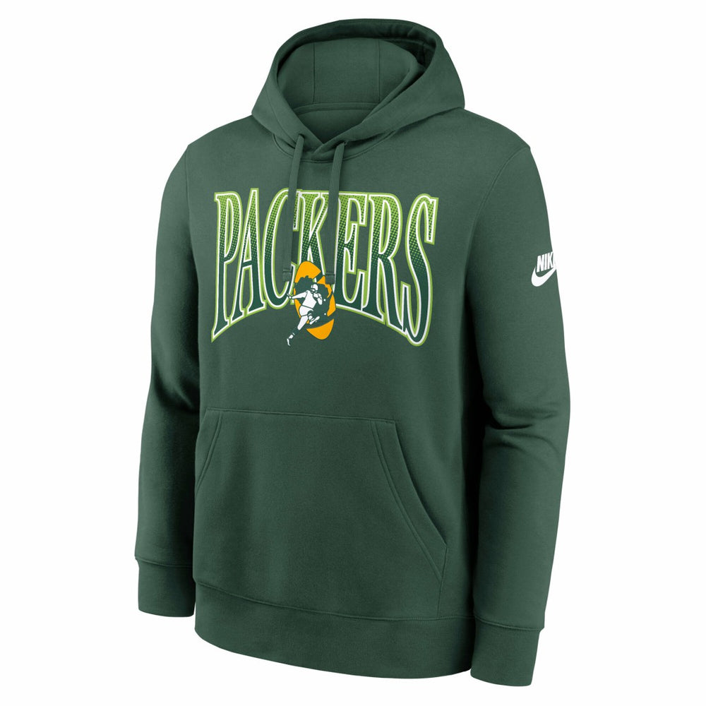 Full Blitz Club Fleece Pullover Hoodie - Green Bay Packers