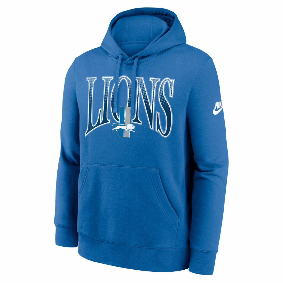 Full Blitz Club Fleece Pullover Hoodie - Detroit Lions