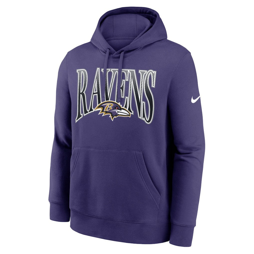 Full Blitz Club Fleece Pullover Hoodie - Baltimore Ravens