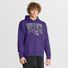 Full Blitz Club Fleece Pullover Hoodie - Minnesota Vikings