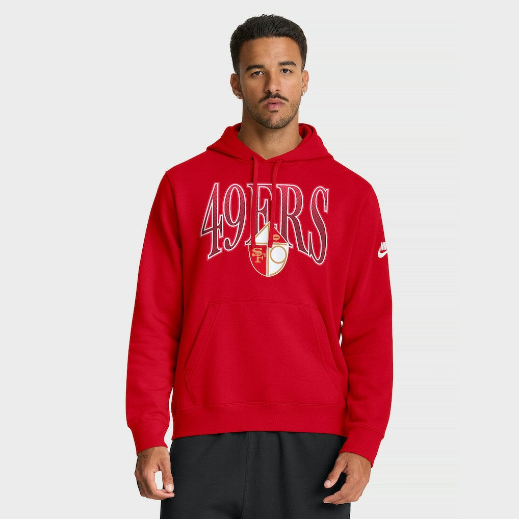 Full Blitz Club Fleece Pullover Hoodie - San Francisco 49ers