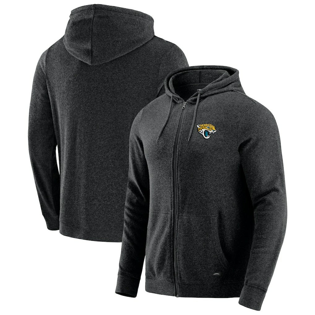 J. Palmer Players Lounge Tri-Blend Full-Zip Hoodie - Jacksonville Jaguars