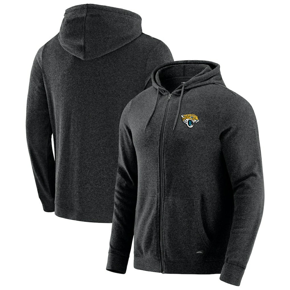 J. Palmer Players Lounge Tri-Blend Full-Zip Hoodie - Jacksonville Jaguars