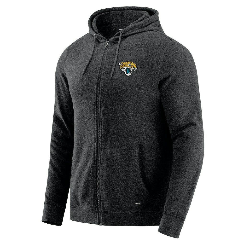 J. Palmer Players Lounge Tri-Blend Full-Zip Hoodie - Jacksonville Jaguars