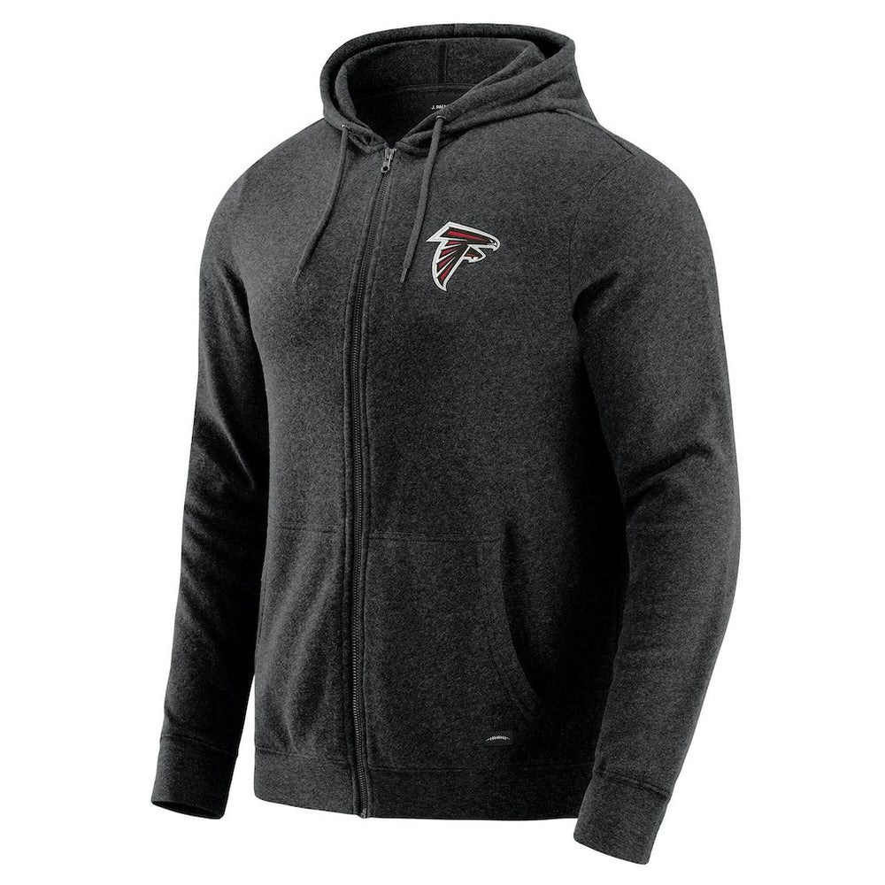 J. Palmer Players Lounge Tri-Blend Full-Zip Hoodie - Atlanta Falcons