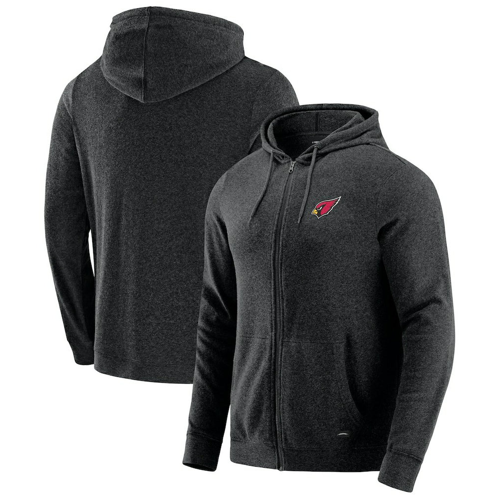 J. Palmer Players Lounge Tri-Blend Full-Zip Hoodie - Arizona Cardinals