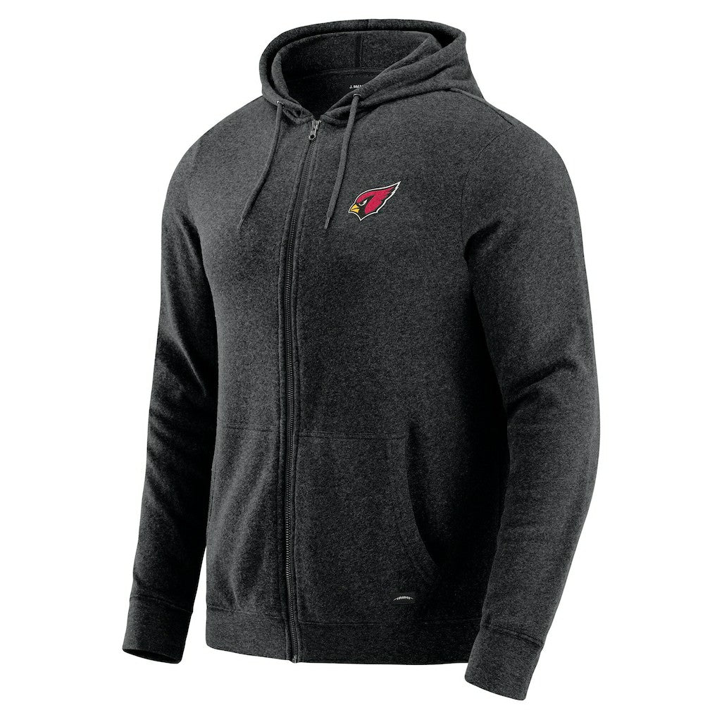 J. Palmer Players Lounge Tri-Blend Full-Zip Hoodie - Arizona Cardinals