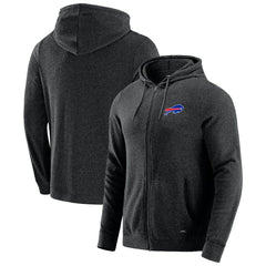 J. Palmer Players Lounge Tri-Blend Full-Zip Hoodie - Buffalo Bills