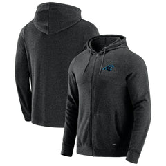 J. Palmer Players Lounge Tri-Blend Full-Zip Hoodie - Carolina Panthers