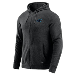 J. Palmer Players Lounge Tri-Blend Full-Zip Hoodie - Carolina Panthers