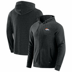 J. Palmer Players Lounge Tri-Blend Full-Zip Hoodie - Denver Broncos