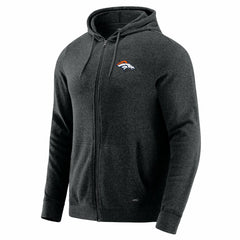 J. Palmer Players Lounge Tri-Blend Full-Zip Hoodie - Denver Broncos