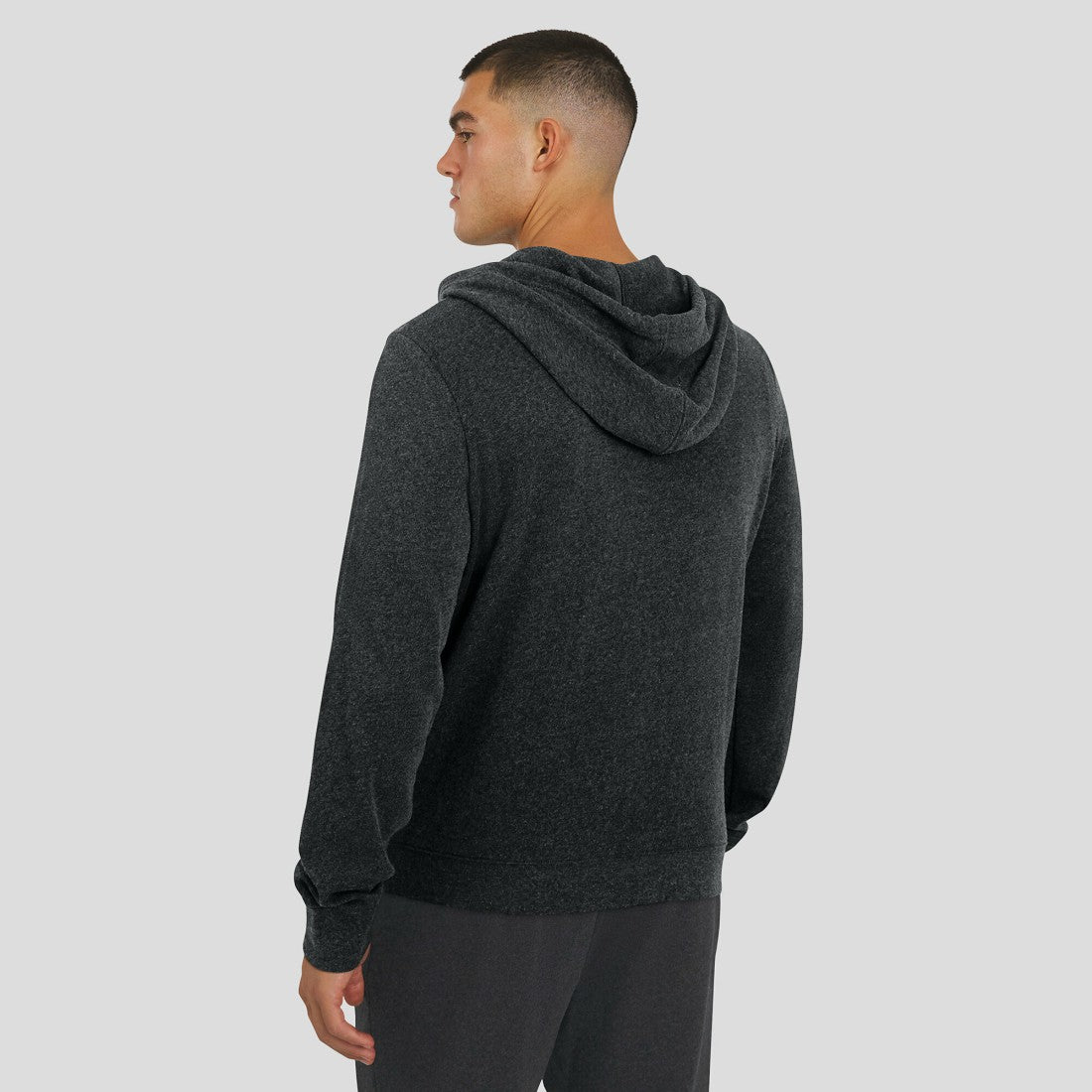 J. Palmer Players Lounge Tri-Blend Full-Zip Hoodie - Denver Broncos