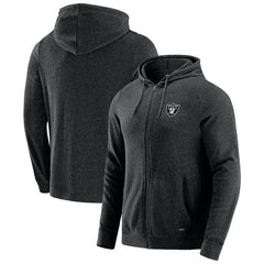 J. Palmer Players Lounge Tri-Blend Full-Zip Hoodie - Las Vegas Raiders