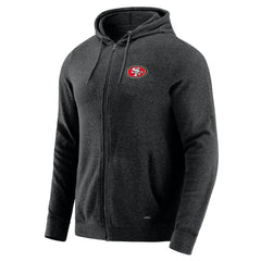 J. Palmer Players Lounge Tri-Blend Full-Zip Hoodie - San Francisco 49ers