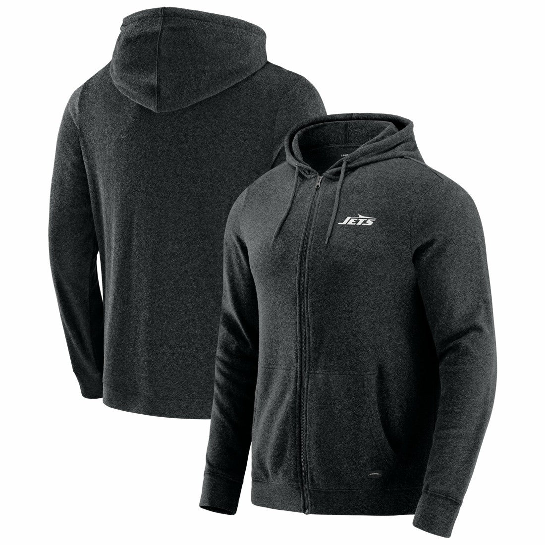 J. Palmer Players Lounge Tri-Blend Full-Zip Hoodie - New York Jets