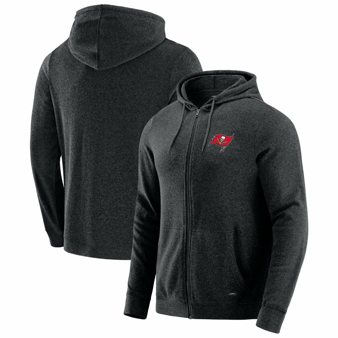 J. Palmer Players Lounge Tri-Blend Full-Zip Hoodie - Tampa Bay Buccaneers